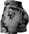 Women Gym Shorts Workout Biker Shorts Yoga Booty Shorts Scrunch Butt Lifting Seamless Shorts